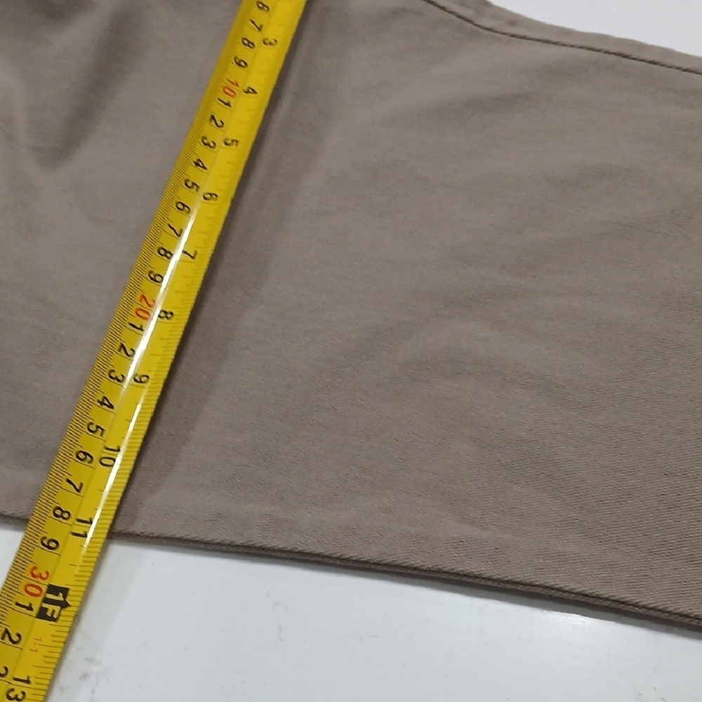 Gloria Vanderbilt Tan Straight-Leg Pants, New With Tags, Sz 16, Stretch - Picture 10 of 13